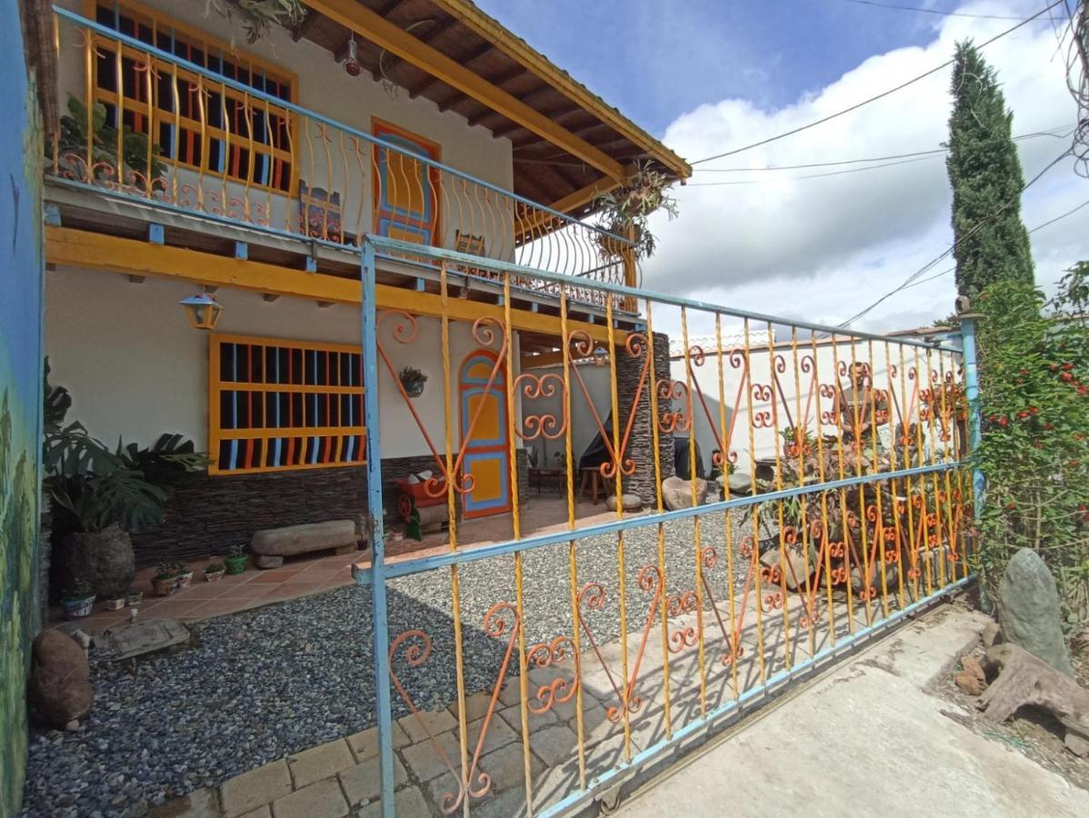 Casa De Las Rocas Hostel Jardín Exterior foto