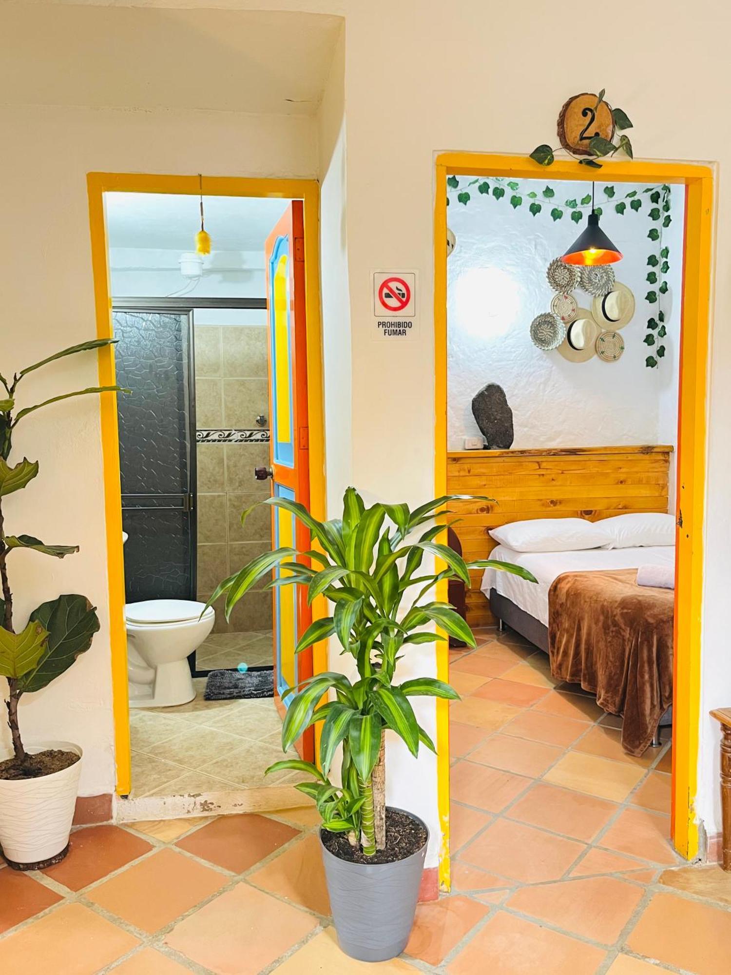 Casa De Las Rocas Hostel Jardín Exterior foto